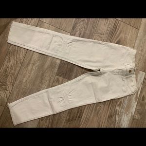 Abercrombie pull on jean legging ankle, size:11/12